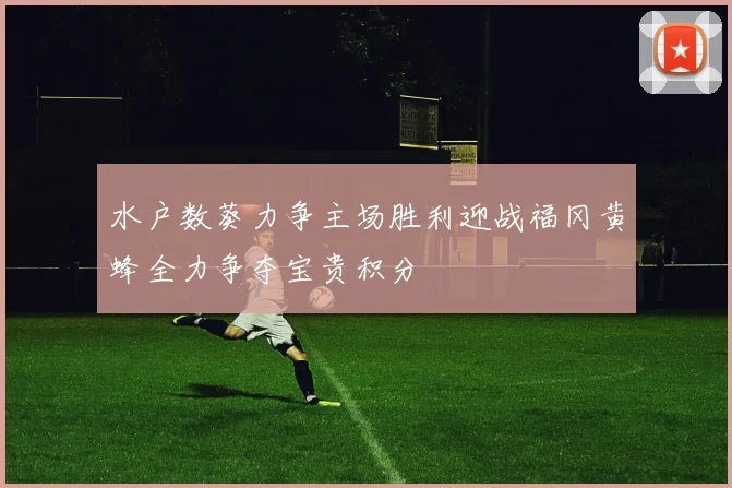 水户数葵力争主场胜利迎战福冈黄蜂全力争夺宝贵积分